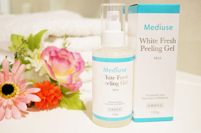 【レビュー】メディユース ホワイトフレッシュ ピーリングジェルで毛穴の黒ずみケア
