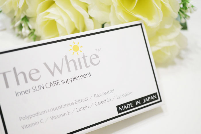 【レビュー】ザホワイト(the white)の飲む日焼け止めサプリメントの美容効果とは
